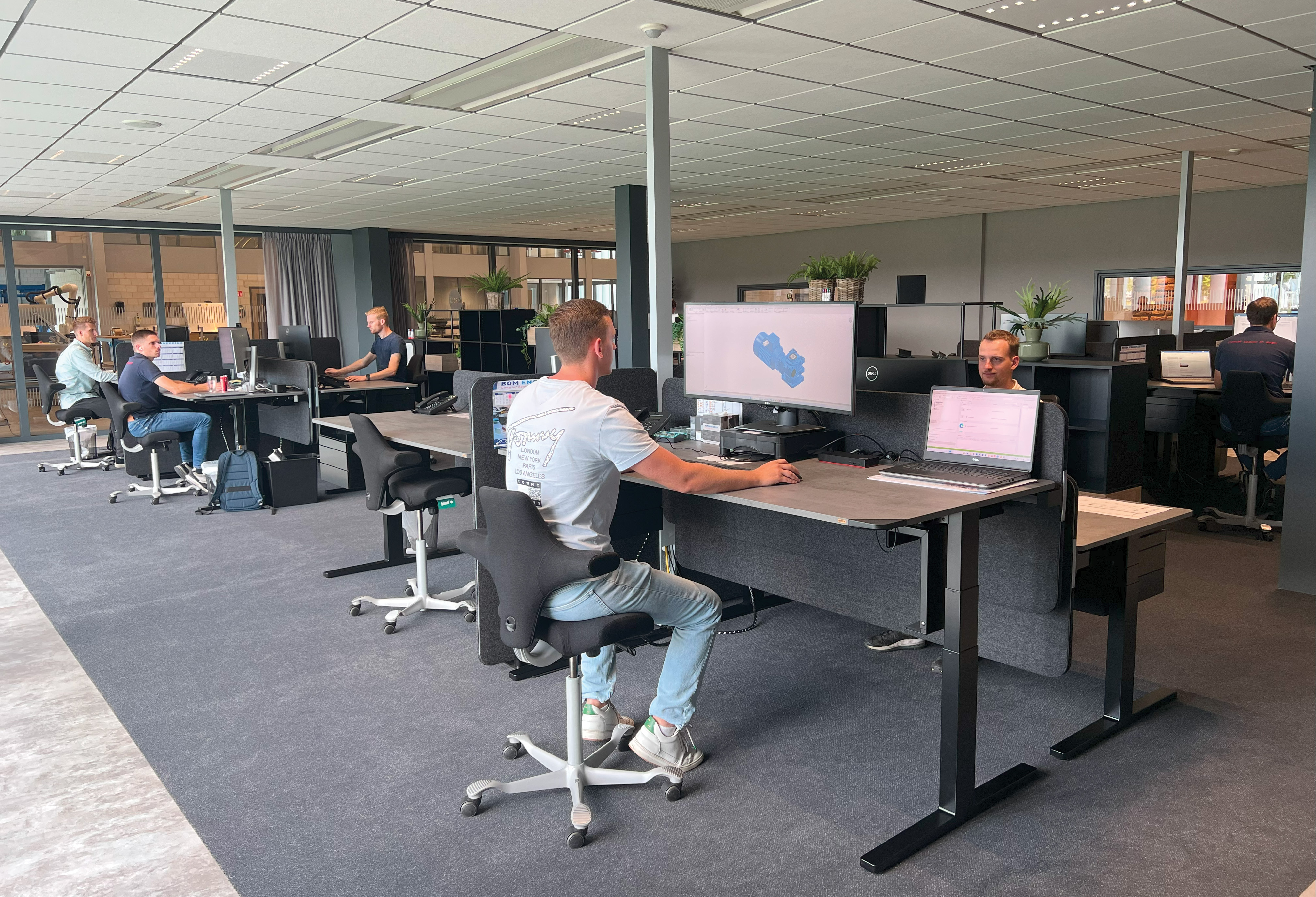 Nieuwe engineeringsruimte van BOM Engineering